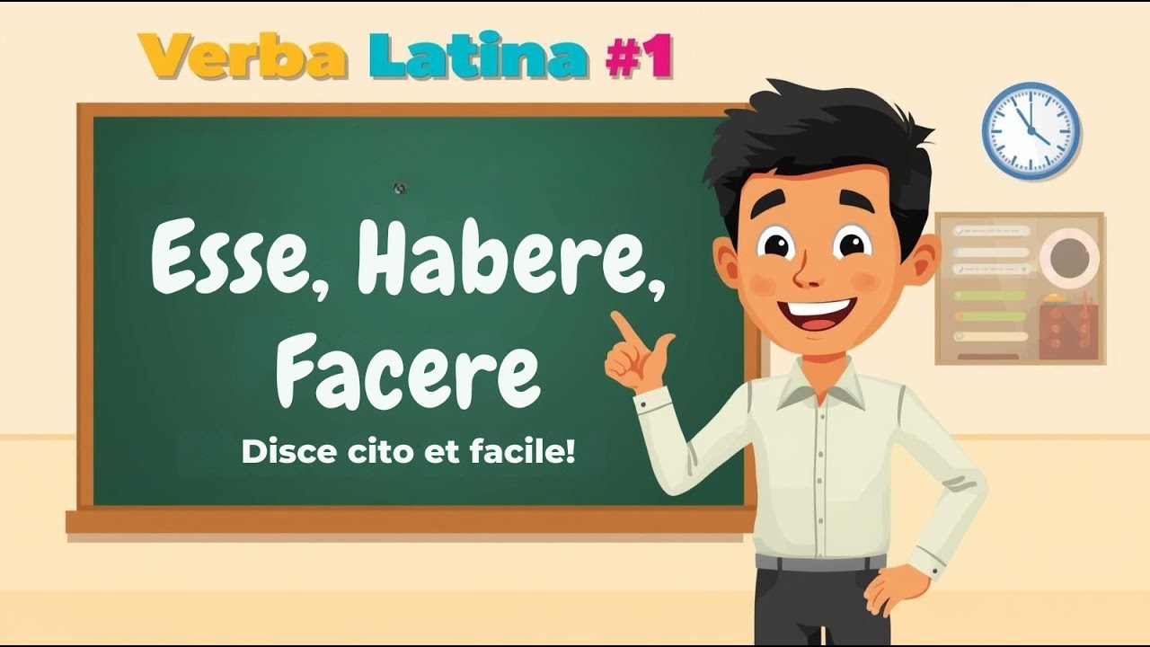 Latin Verbs #1 | Esse, Habere, Facere | Learn Latin Easily