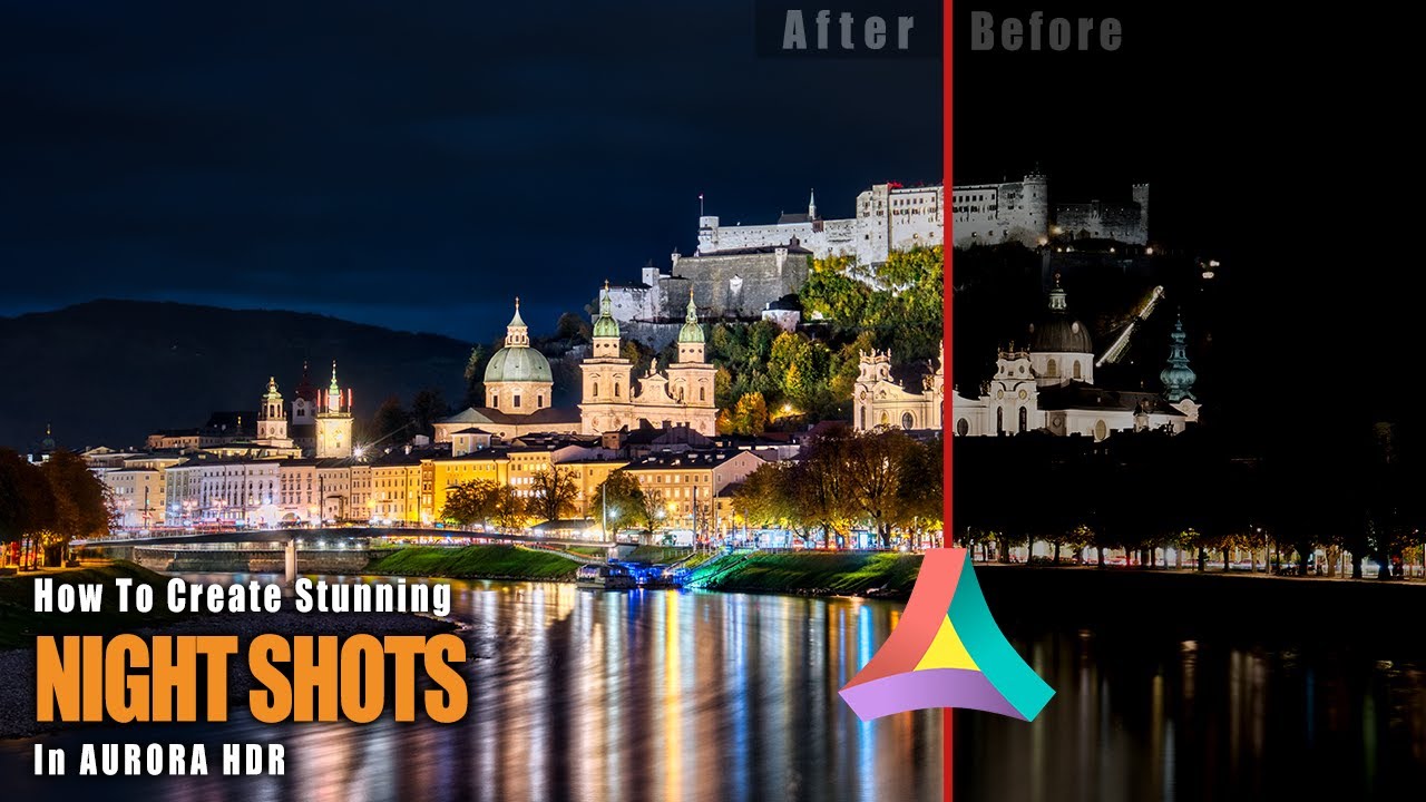 How To Create STUNNING Night Photos In Aurora HDR | Editing Example ...