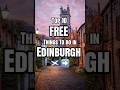 Edinburgh's Most Beautiful Spots? Completely FREE #travel #edinburgh #shorts