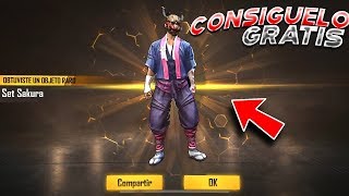 COMO CONSEGUIR PASE SAKURA EN FREE FIRE (TOTALMENTE GRATIS)