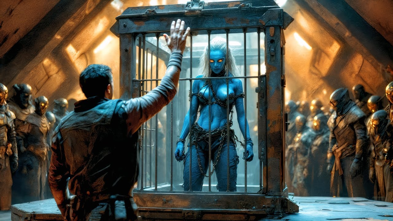 Niemand Wagte Auf Das Wilde Alienmädchen Zu Bieten–Bis Ein Mensch Die Hand Hob…Und Nie Wieder Senkte