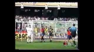 Cagliari-Milan 1-0 stagione 98-99