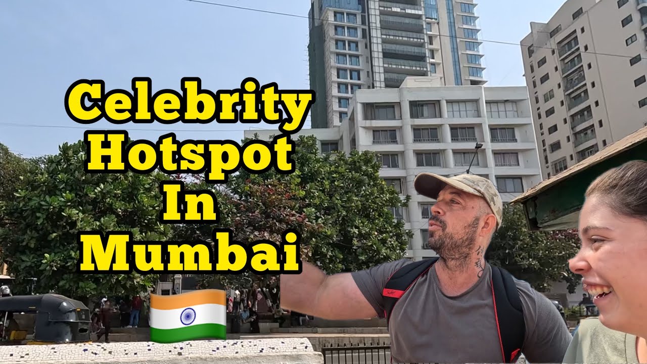 Celebrity Hot Spot In Mumbai | We Saw Shahrukh Khan’s House Mannat 😱