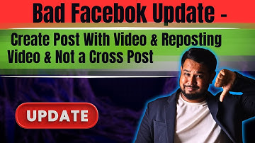 Bad Facebook Update 😡 | Facebook Reposting Video Not Allowed Anymore | Facebook Update 2025