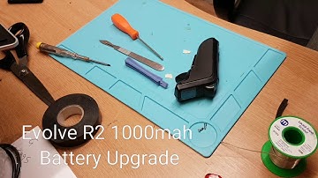 Evolve R2 Remote 1000mah Battery Upgrade