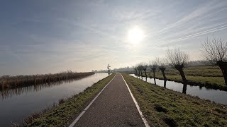 Fietsen door Zaanse Schans en Kalverpolder - Januari 2026