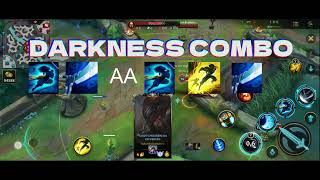 Darkness Combo Hyak Combo Yasuo Lol Wild Rift Como Fazer