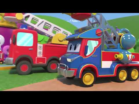 Stuck in the Mud! 🚧 Huge Super Rescue Truck | Trucks for Kids