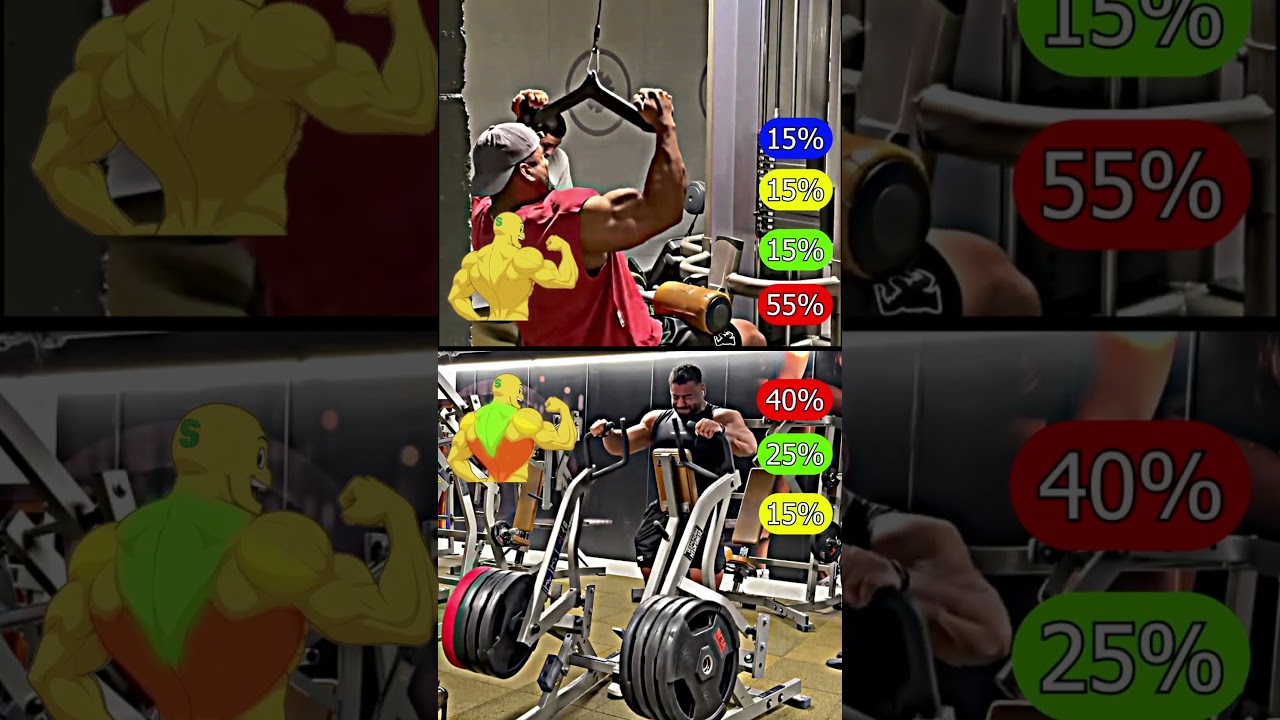 Seated Row + Wide Grip Pulldown 💪   Best Back Workout for Width & Thickness 