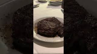 Ribeye Steak - Medium Rare - Ruth’s Chris Steakhouse - Sizzling Hot