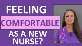 Time it Takes to Feel Comfortable as a New Nurse?