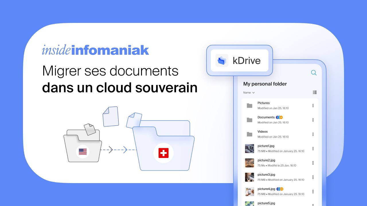 Dans les coulisses de kDrive, le cloud souverain