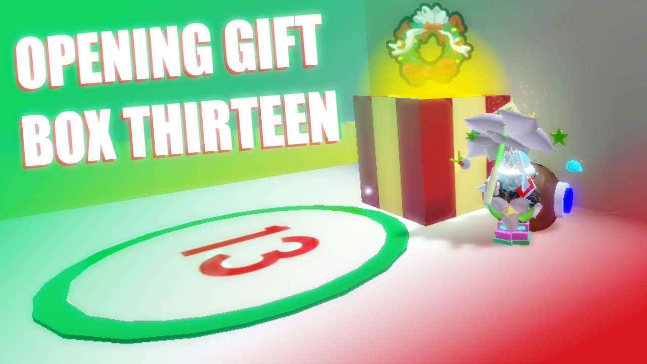 OPENING GIFT BOX 13! Bee Swarm Simulator YouTube