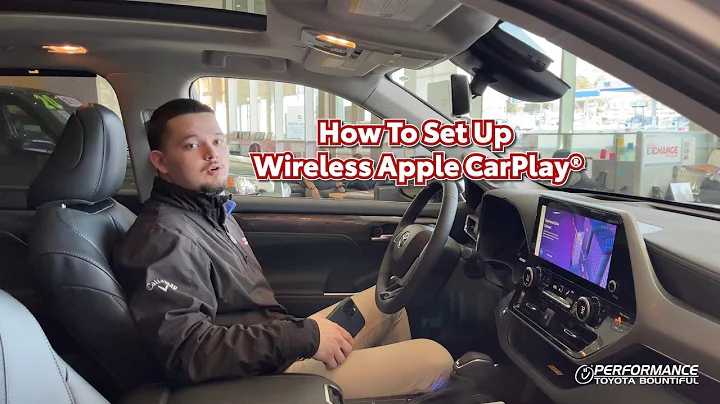 How to Set Up Wireless Apple CarPlay® in your New Toyota | Performance Toyota Bountiful