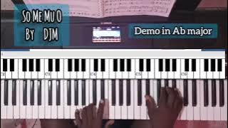 So Me Mu O (Highlife Demo in Ab and F major) Left Hand Bass🎧🎹🎸