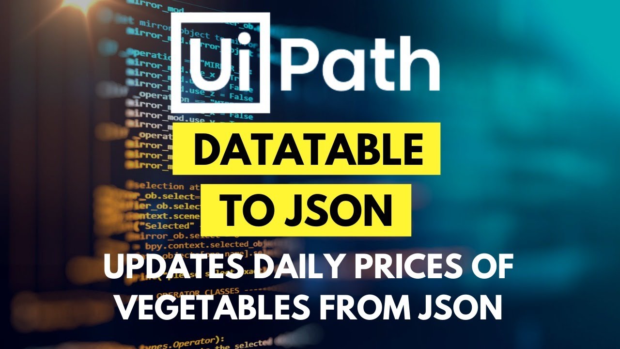 Vegetable Basket (Q) JSON to Datatable Updates Daily Prices of
