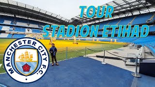 Tour Stadion Etihad, Kandang Klub Manchester City, Juara Liga Inggris 2022/2023....Kereen abis!!