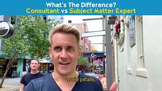 Consultant VS Subject Matter Expert: What's The Difference?