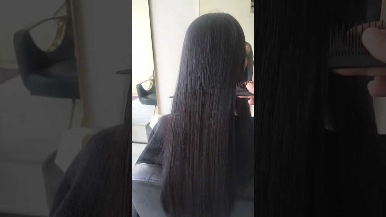 after keratin treatment healthy and shine #haircare #hair #hairstyle #keratintreatment #hairtox