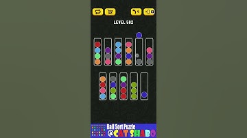 Ball Sort Puzzle Level 582