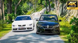 Renault Sandero RS 🇧🇷 - Realistic POV Driving 4K | BeamNG Drive | Logitech G29 Gameplay screenshot 1