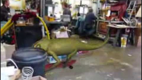 Skater Chameleon Blender 3D and voodoo tracking