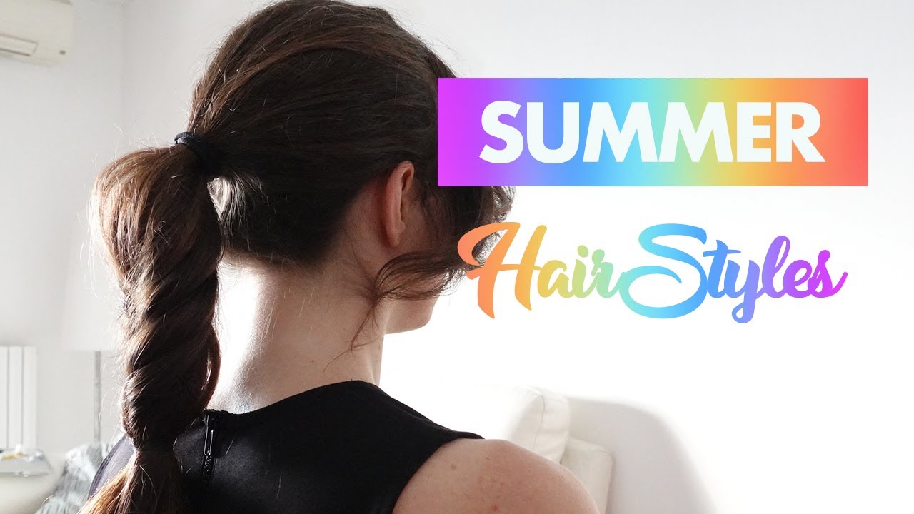 😍 ☀️ 👙Cute Summer Hairstyle😍 ☀️ 💆🏻‍♀️ | Easy and Beginner Friendly ...