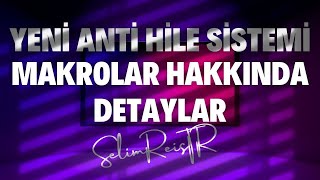 Makro Kullansam Ban Yermi̇yi̇m ? Yeni̇ Anti̇ Hi̇le Si̇stemi̇ Hakkindaki̇ Düşünceleri̇m Şfet