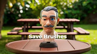 ZBrush Tips: How to Save Your Brushes (and why you SHOULD be saving them)