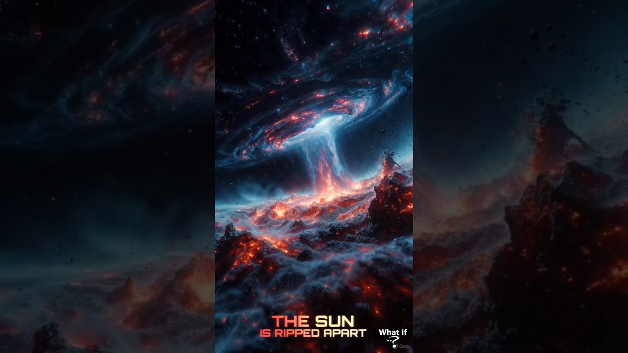 What if a black hole drifted between Earth and the Sun?