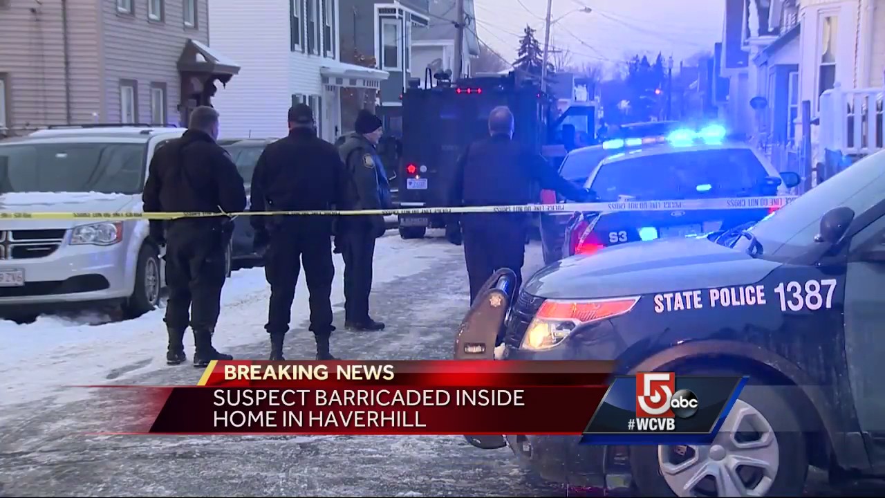 Man barricaded inside Haverhill home - YouTube