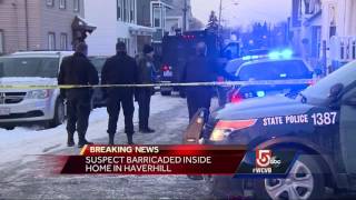 Man barricaded inside Haverhill home