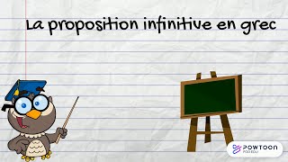 La proposition infinitive en grec ancien