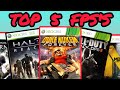 Top 5 BEST First Person Shooters On Xbox 360