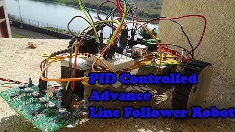How to make an Advanced PID controlled Line follower