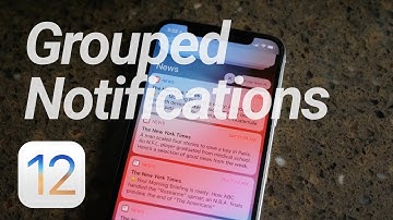 iOS 12: Grouped Notifications & Do Not Disturb Features!