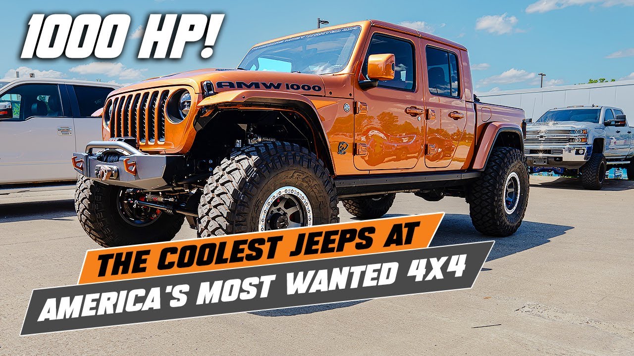The COOLEST Jeeps at America's Most Wanted 4x4 Headquarters! YouTube