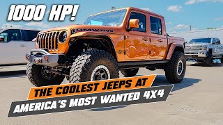 The COOLEST Jeeps at America's Most Wanted 4x4 Headquarters!