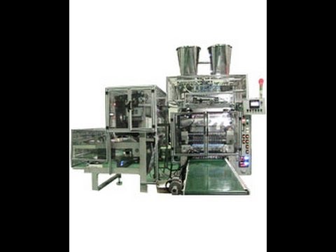 Double Hopper/Product Filling High Speed Multitrack Machine - YouTube