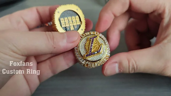 2020 Los Angeles Lakers Championship Ring - Ultra Premium Series