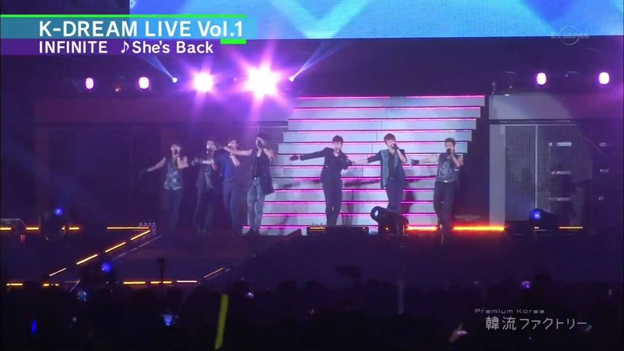 120907 INFINITE-She's Back@K-Dream Live (120729)