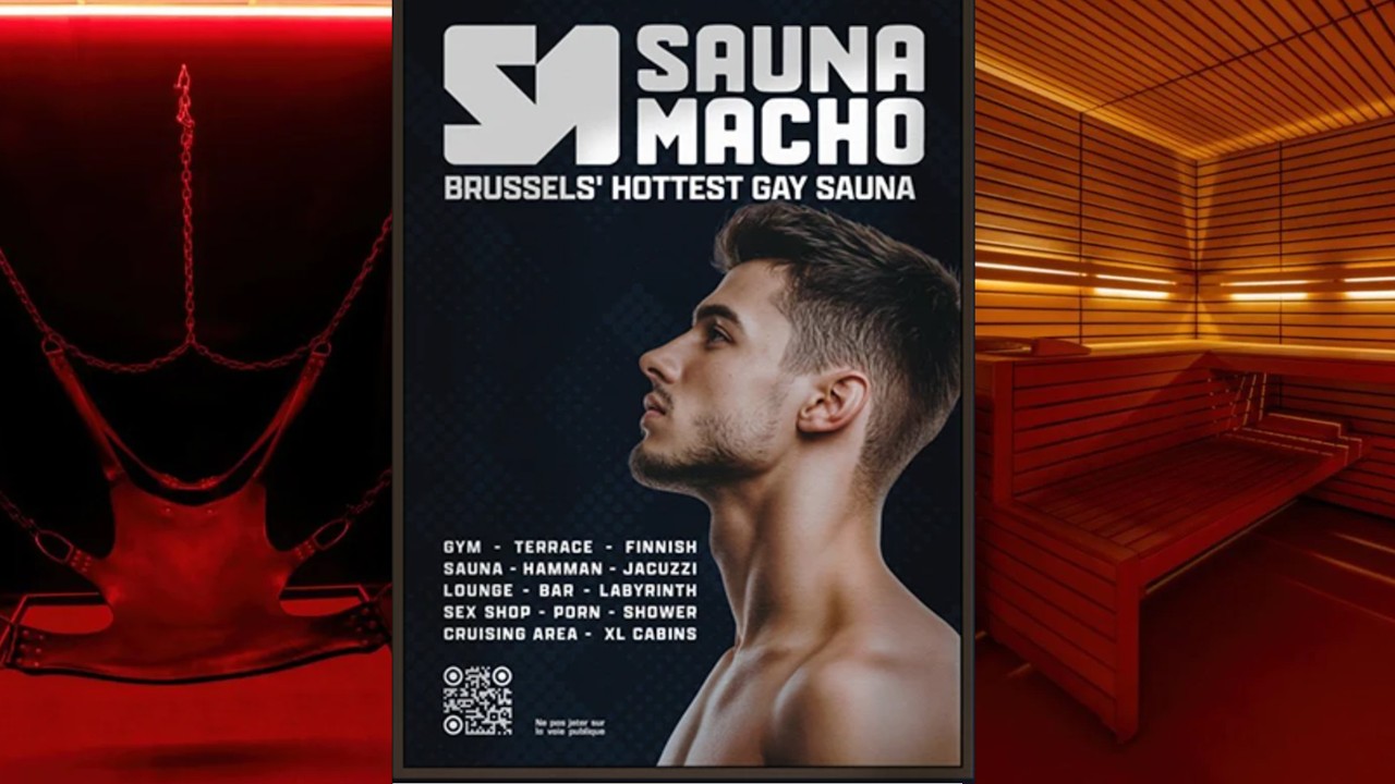 Брюссельская гей-сауна Мачо-сауна