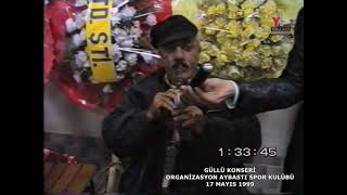 AYBASTI'NIN EFSANESİ MUSTAFA ŞEN'DEN (GAMIŞ) KAVAL DİNLETİSİ. YIL 1999 AYBASTI GÜLLÜ KONSERİNDEN.