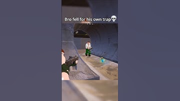 bro fell for his own trap 💀 #fortniteclips #gaming #fortnite