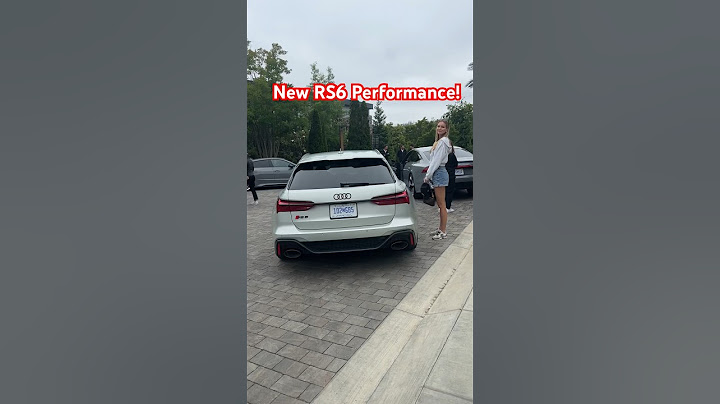 Amazing wake up call - the new Audi RS6 Performance is NUTS 🤯 How’s this spec? #shorts  #rs6 #audi