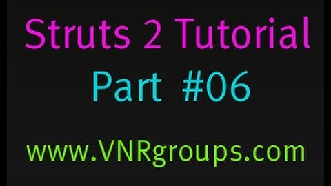 Struts 2 Tutorial Part 6 - Understanding Namespaces