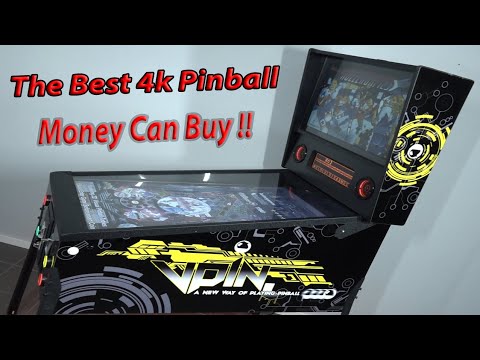 Premium Virtual Pinball Machine 144Hz 4K with 3D Digital Pinball