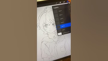 [Tutorial] How to merge layers on Procreate #tutorial #procreate #art