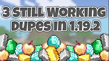 3 Still Working Duplication Glitches In Minecraft 1.19.2 Java Tutorial