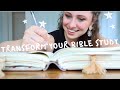 HOW I BIBLE JOURNAL: my bible journaling formula & tips for in-depth studies